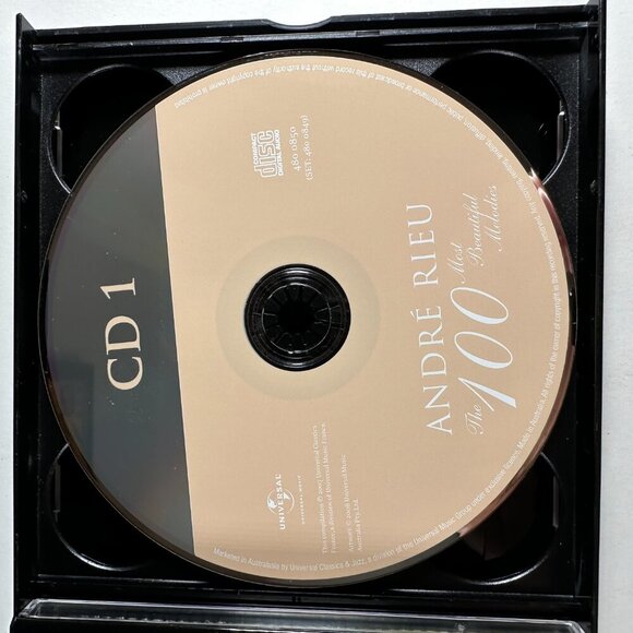 ANDRE RIEU ORCHESTRA "THE 100 MOST BEAUTIFUL MELODIES" - 6 CDs SET. - Picture 5 of 14